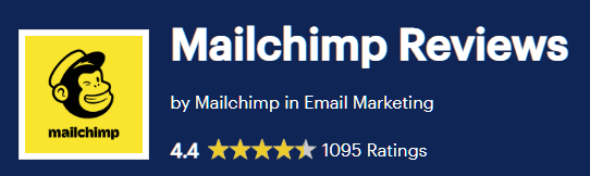 Mailchimp arvostelut Gartner 2023